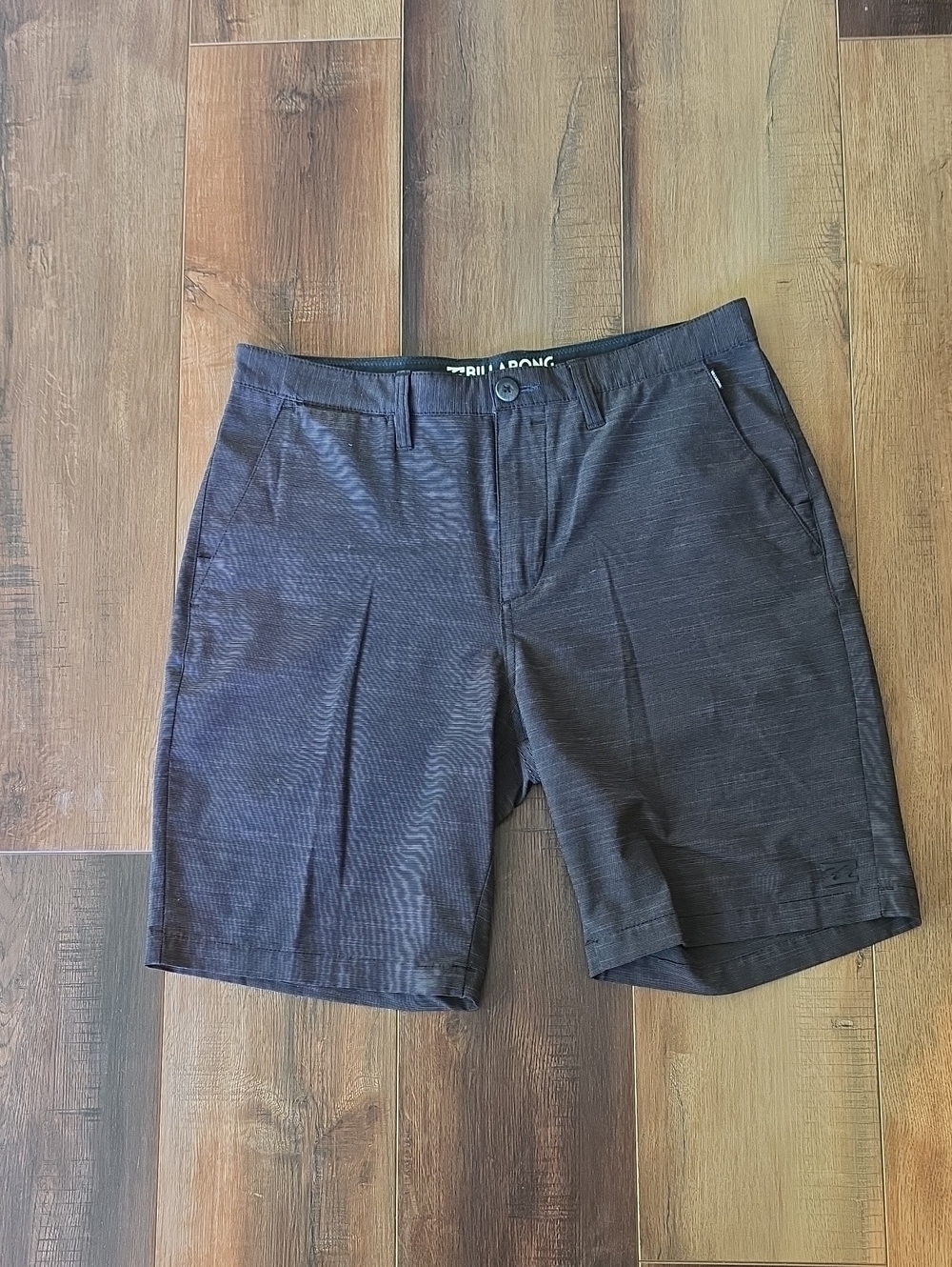 Billabong Men's Flat Front Shorts - Charcoal Black